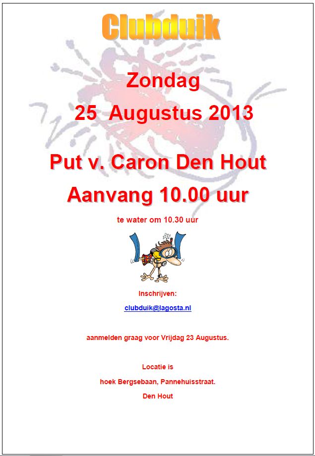 Put van Caron 12-08-13