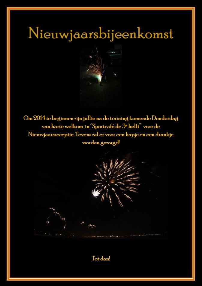 Nieuwjaarsbijeenkomst 02-01-14