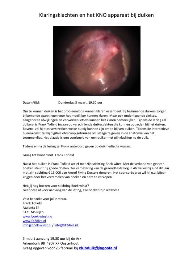 Lezing klaren 05-03-15
