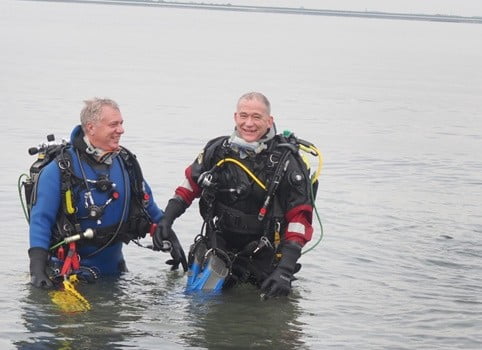 Even voorstellen: Tian en Rob (Duikinstructeurs)